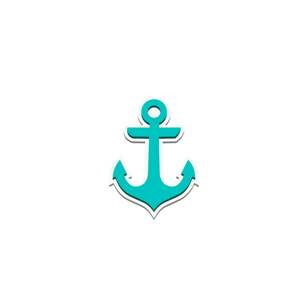 Turquoise Anchor