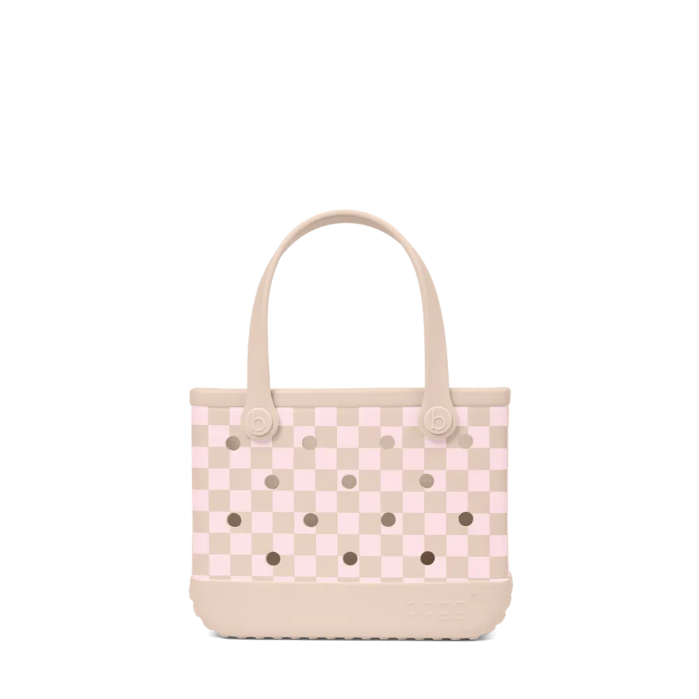 Checkered Linen/ Pink Marshmallow